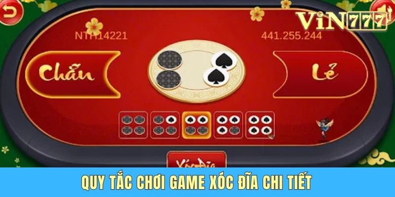 Quy tắc chơi game Xóc đĩa chi tiết