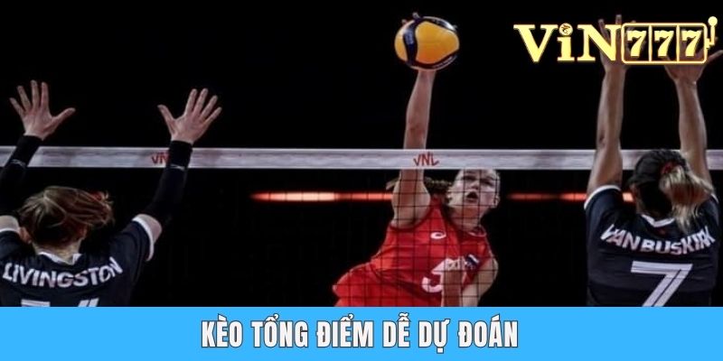Kèo tổng điểm dễ dự đoán